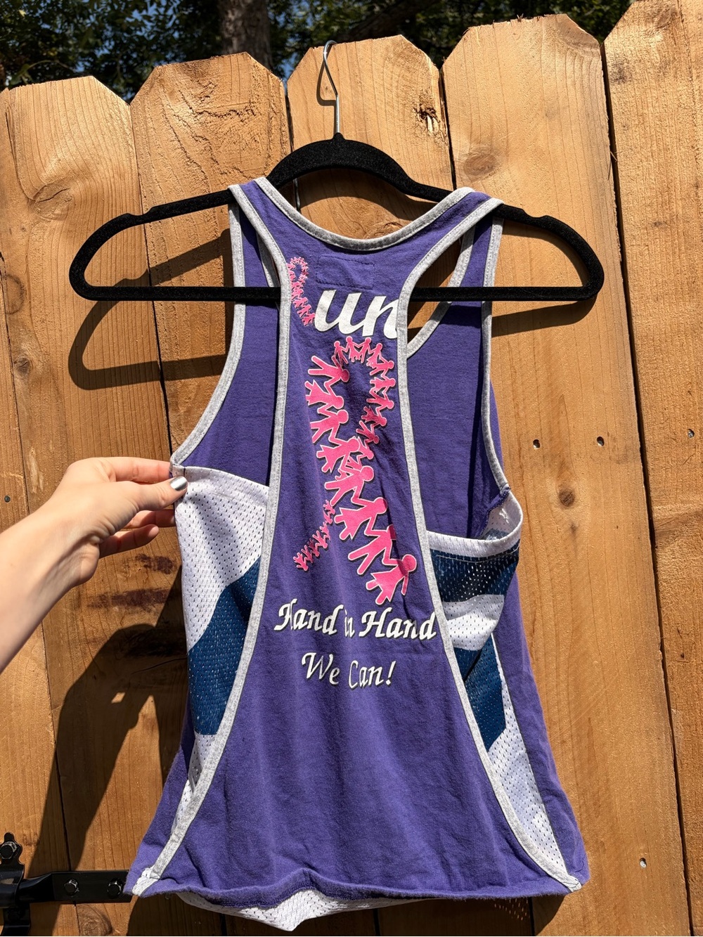 Volunteer Purple Race for the Cure Tank Top - Picture 3 of 5